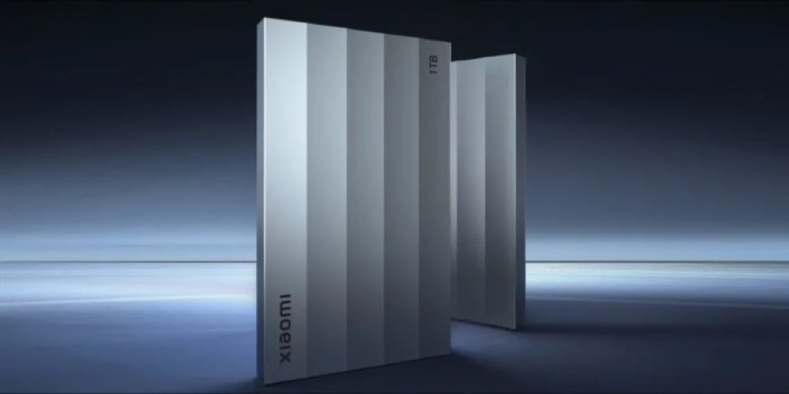 هارد دیسک SSD موبایل یک ترابایتی شیائومی معرفی شد